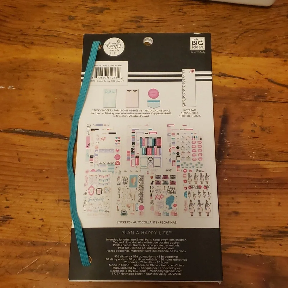 Happy Planner Glam Girl Sticker Pack - Picture 2 of 3